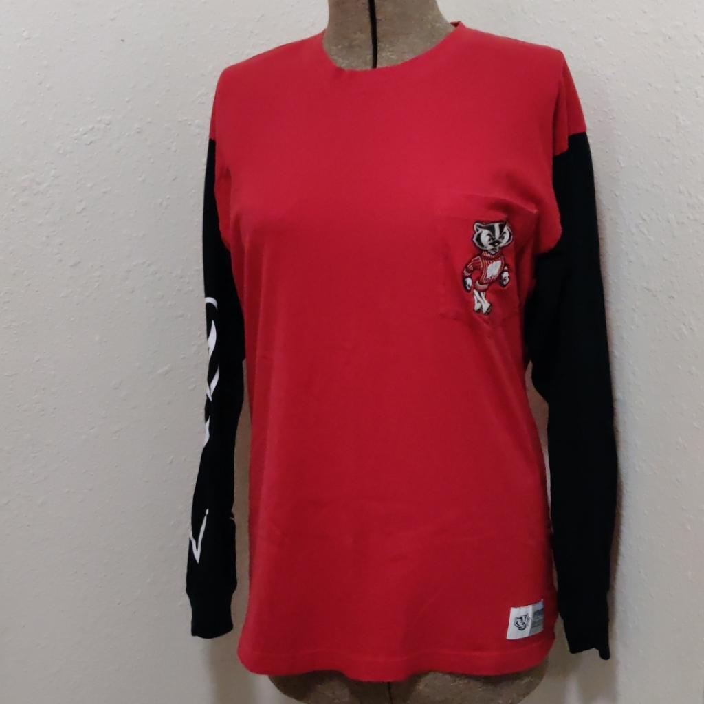 Pink Victoria's Secret T Shirt Lg Badgers